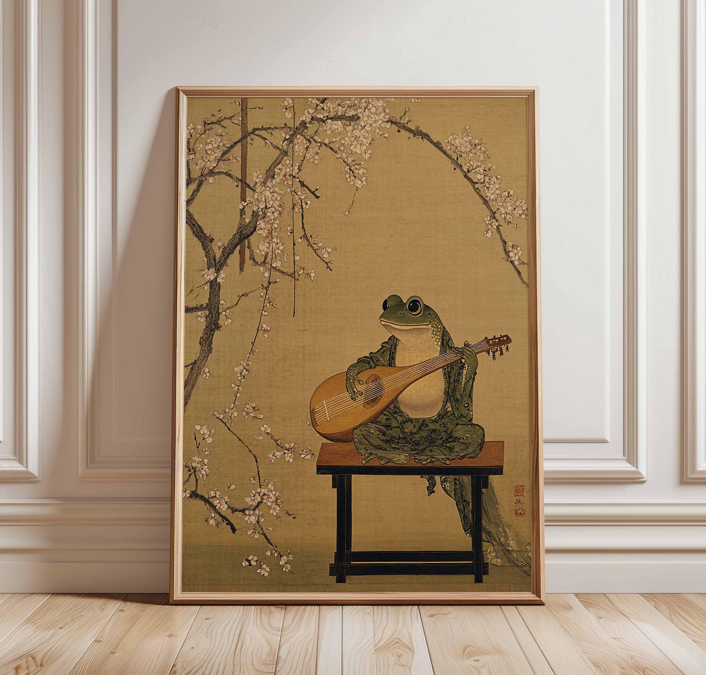 Lute painting - Etsy 日本