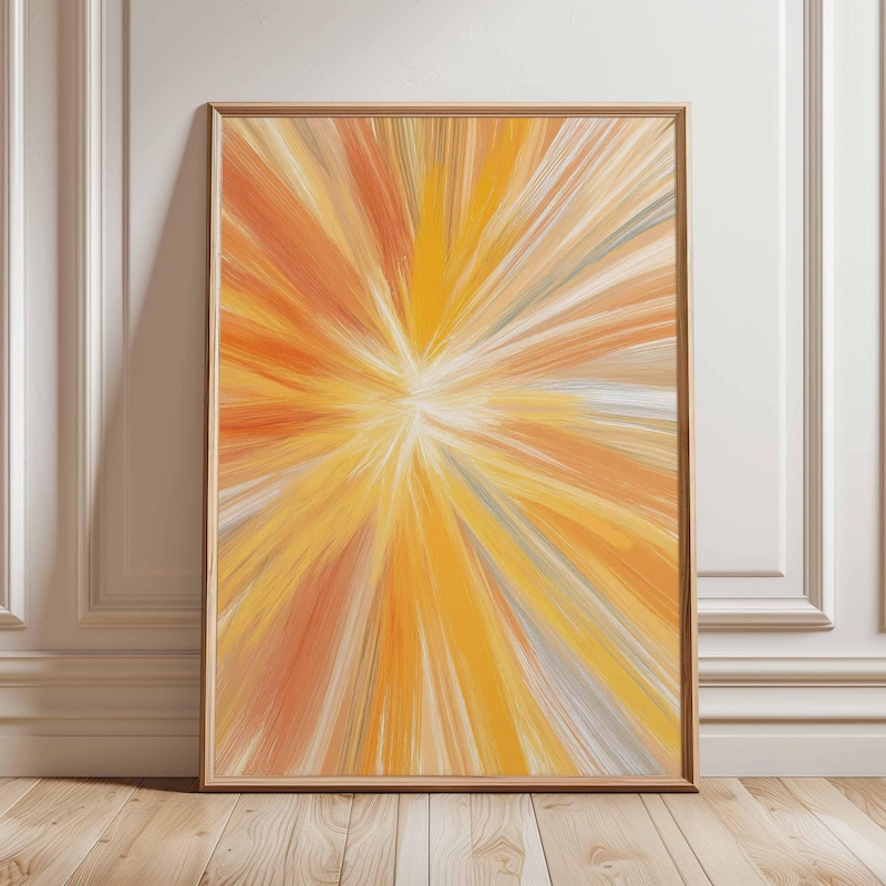 Sun Rays Wall Art - Etsy UK