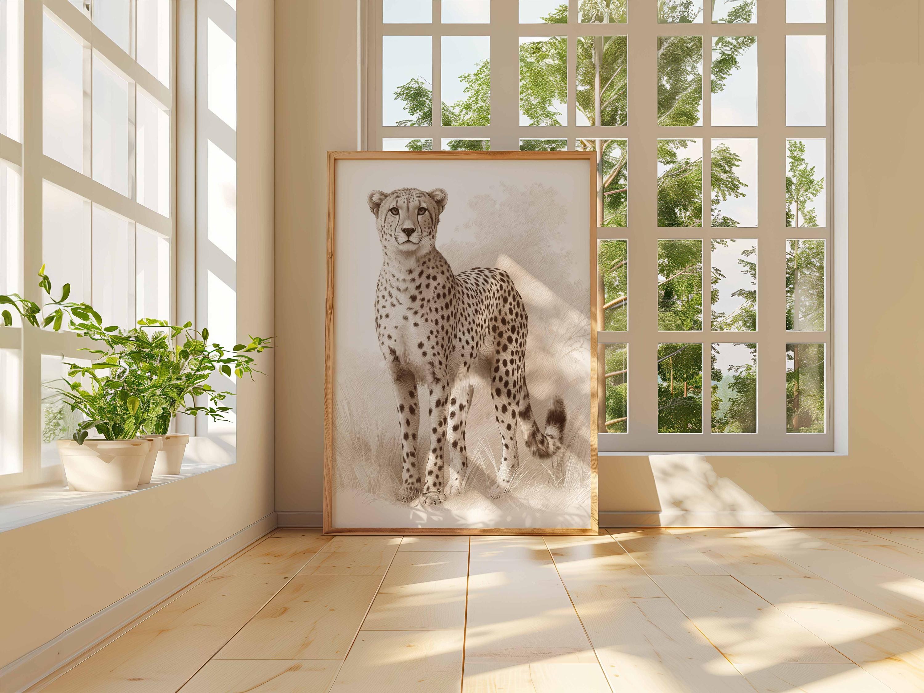 B4サイズ（約25x36cm）】【lh-poster-6387】Civet シベット ジビエ 猫