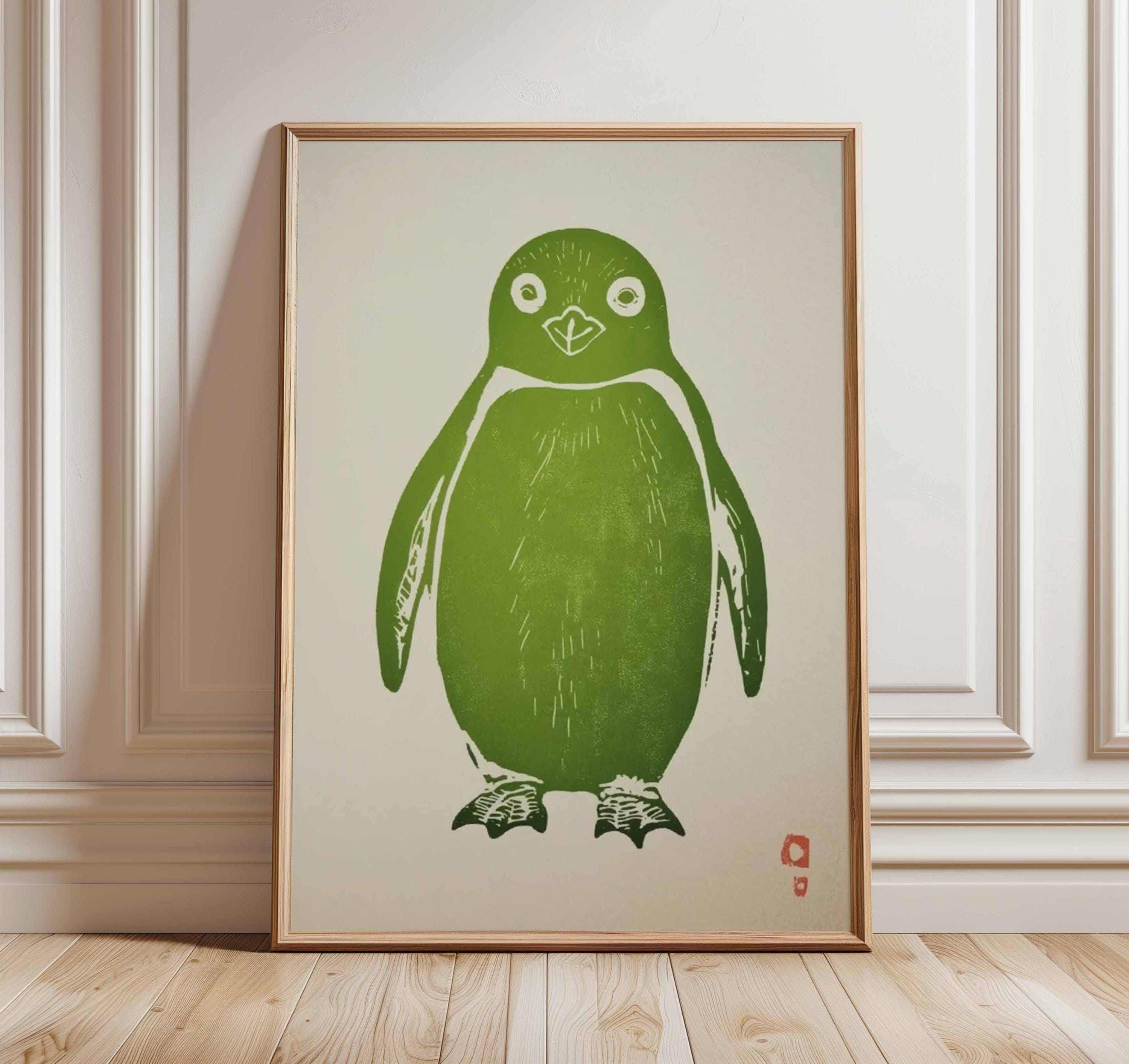 Penguin poster - Etsy 日本