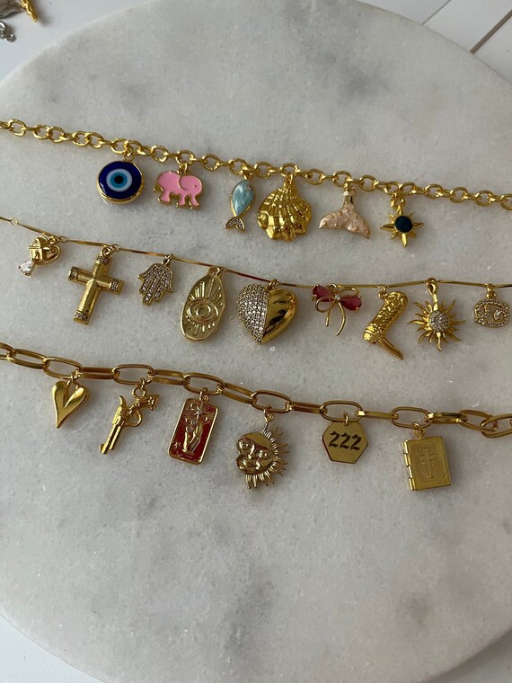 Build your own charm bracelet best sale