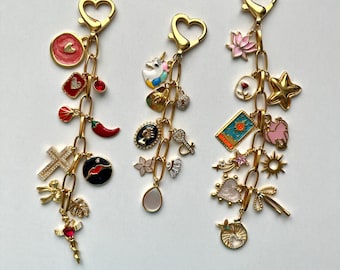 Taschenanhänger / Taschenanhänger aus Messing: Schlüsselanhänger, Taschenanhänger