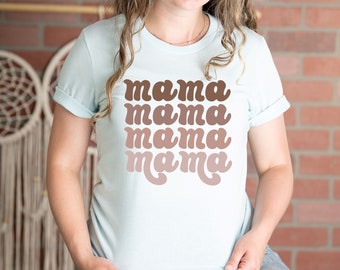 Mamma t-shirt, gift for wife, gift for her, gift for girlfriend, gift for friend, Mom shirt, Mother's Day shirt, gift for mom, retro shirt