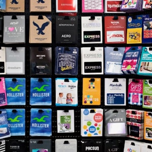Printable Gift Card Book - Etsy