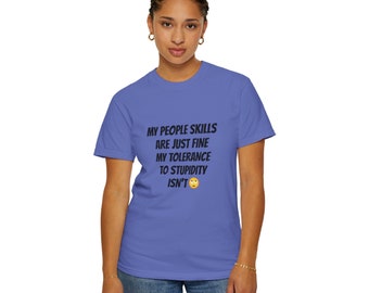 funny Unisex Garment-Dyed T-shirt