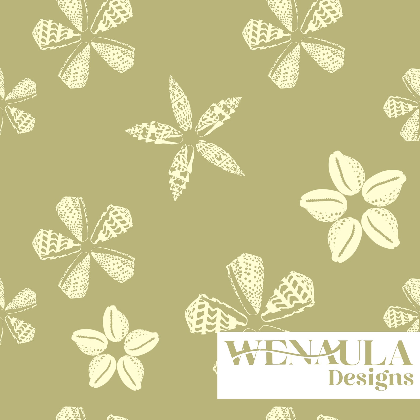 Pua Pūpū: Seamless Pattern - Etsy