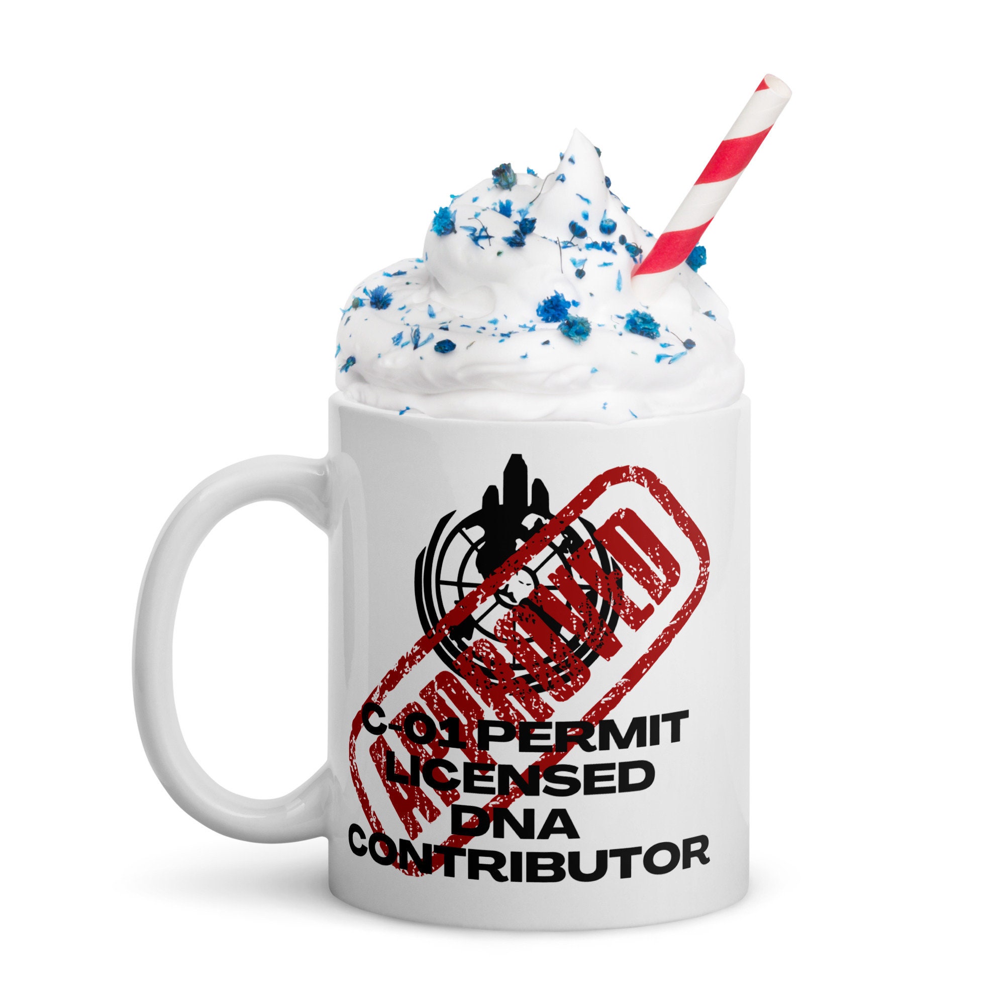 Helldivers 2 Form C-01 Permit Approved White Glossy Mug - Etsy