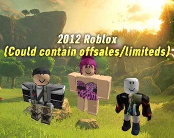 2012 Roblox non verified