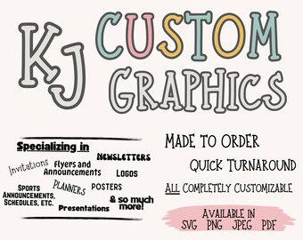 Custom Flyer or Advertisement