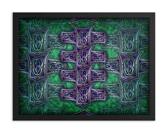 Fortitude - Abstract Wall Art, Framed Print