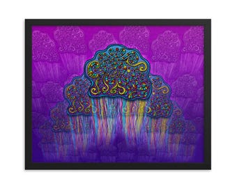 Emergence - Abstract Wall Art, Framed Print