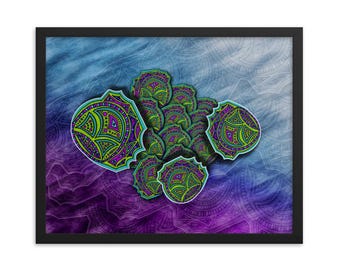 Awakening - Abstract Wall Art, Framed Print