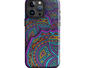 Synchronicity - Abstract Art Phone Case for iPhone®