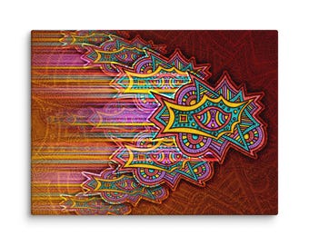 Determination - Abstract Wall Art on Canvas