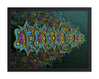 Progression - Abstract Wall Art, Framed Print