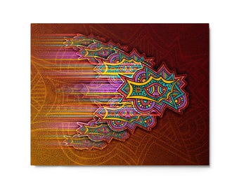 Determination - Abstract Wall Art on Metal