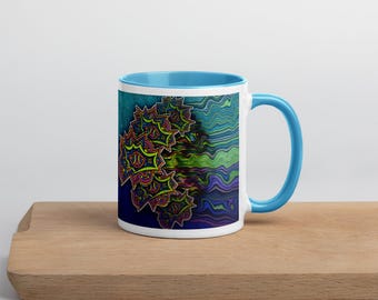 Ascension - Abstract Art Mug - a unique gift for friends, family or yourself