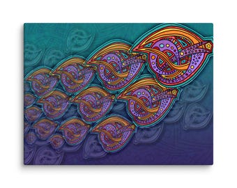Renewal - Abstract Wall Art on Canvas