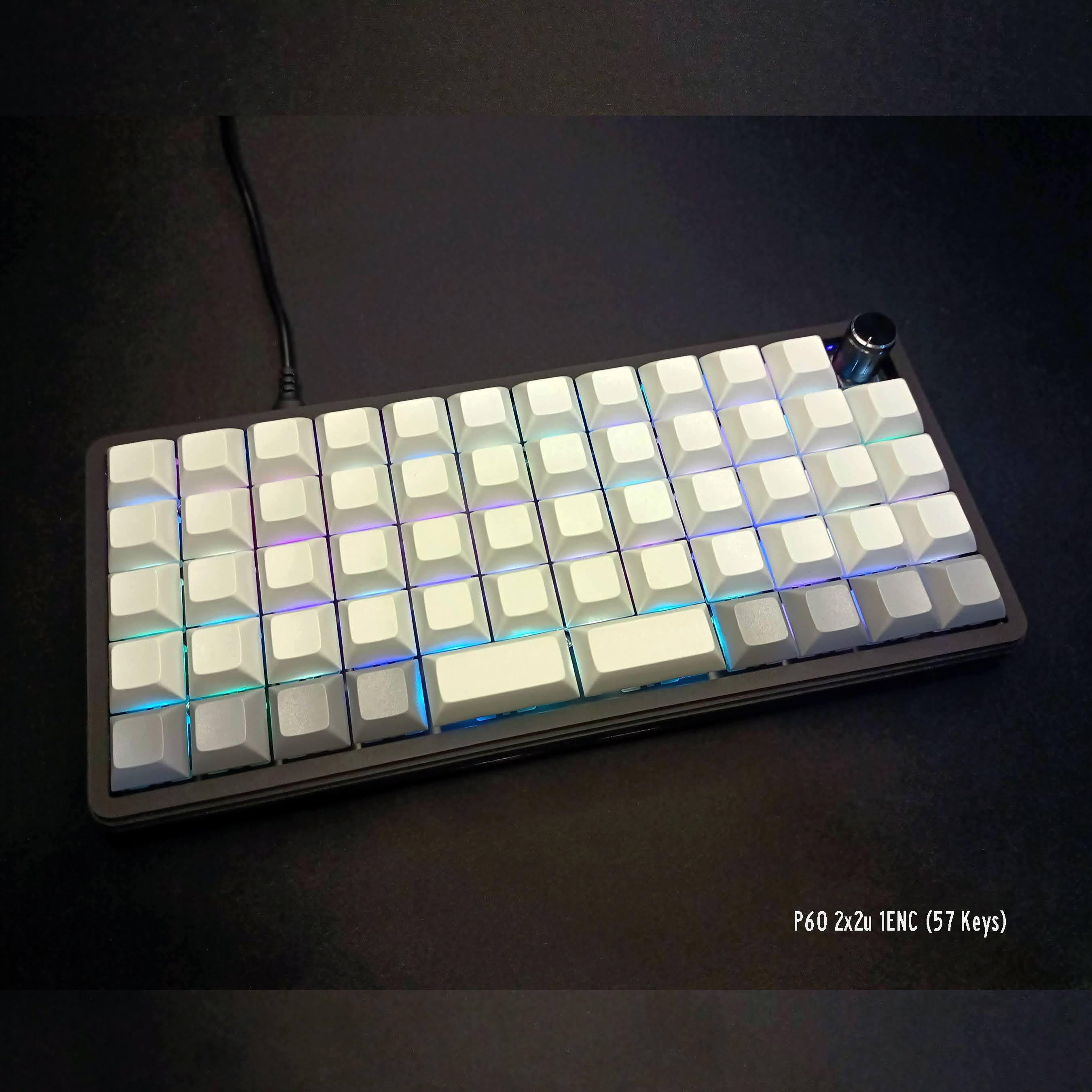 Pabile 60-key P60 5x12 Grid Ortho Linear Programmable Mechanical ...