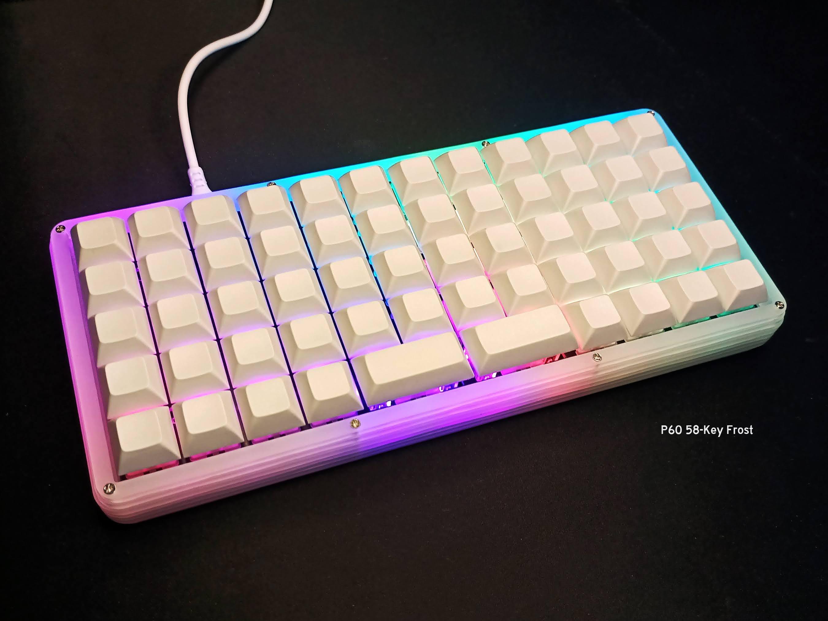 Pabile 60-key P60 5x12 Grid Ortho Linear Programmable Mechanical ...