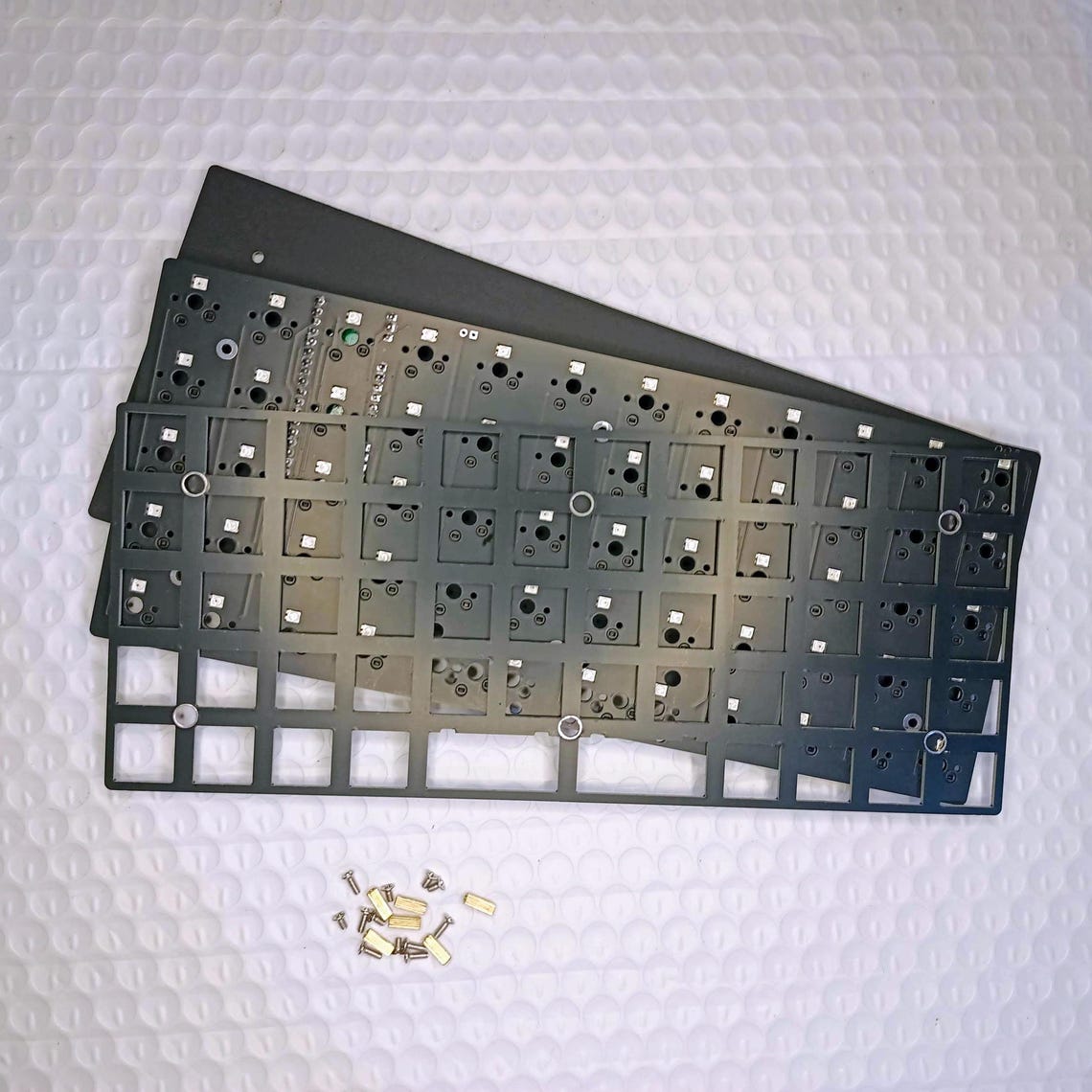 Pabile 60-key P60 5x12 Grid Ortho Linear Programmable Mechanical ...