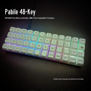 Pabile P48 48-Key 4x12 Grid Mechanical Keyboard DIY Barebones Kit