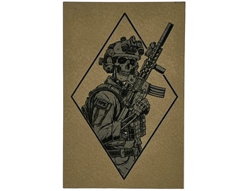 PPG Skeleton Patch - Tan