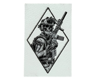 PPG Skeleton Patch - White