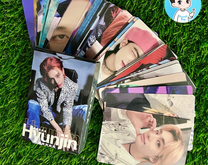 kpop-lomo-card-set-hyunjin-stray-kids-photocards-etsy