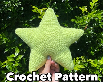 Wishing Star Cushion | Crochet Pattern | PDF | Amigurumi