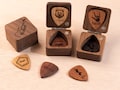 Engraved Wooden Guitar Pick Box – Personalized Pick Storage & Organizer, Unique Gift Idea for Guitarists - Musicians, Custom Music Accessory product logo