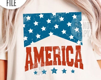 4th Of July PNG Download, Vintage America png Sublimation Design, Western America Png, Patriotic Png T-shirt Design, USA png dtf dtg