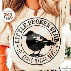 Little Pecker Club Png, Humorous Png, Playful T-shirt Design, Funny Men’s Png design Dtf File, Husband Png, Sarcasm Png Digital Download