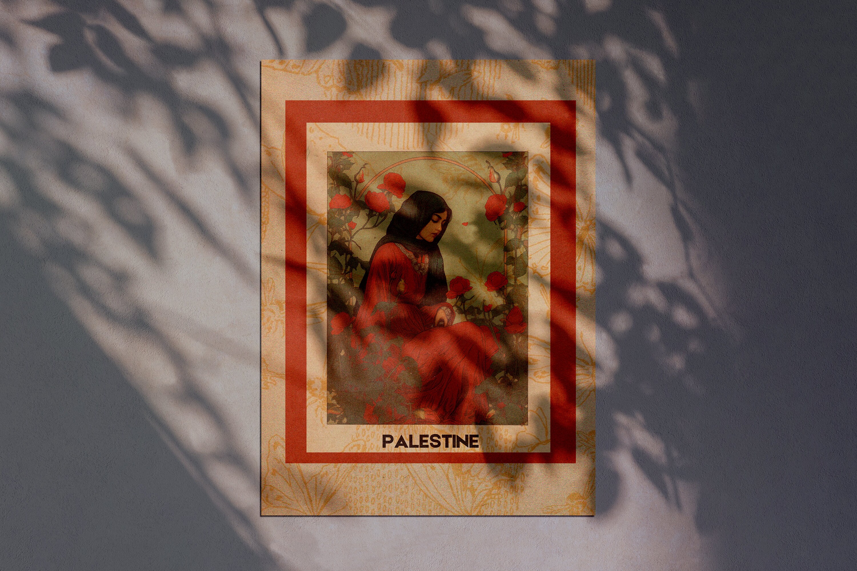 Gaza Print Palestine Poster | Gaza Poster | Palestine Art | Digital Art | Wall Art ...