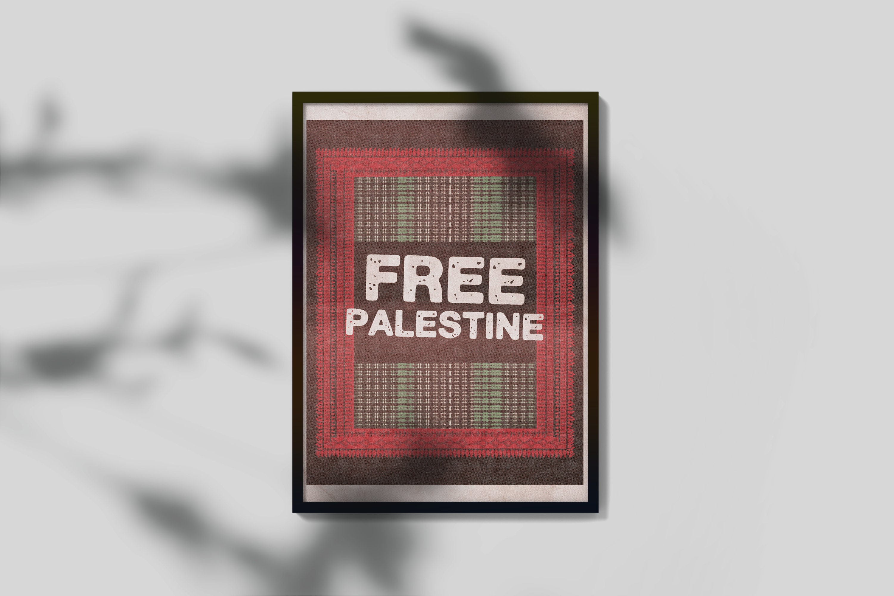 Gaza Print Palestine Poster | Gaza Poster | Palestine Art | Digital Art | Wall Art ...