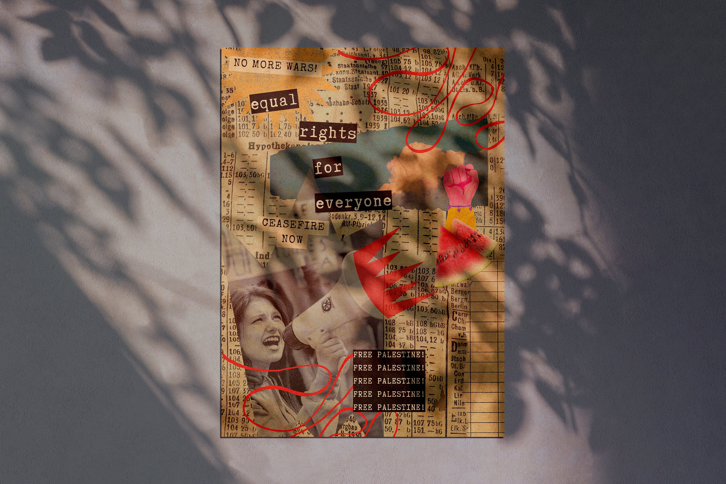 Gaza Print Palestine Poster | Gaza Poster | Palestine Art | Digital | Wall Art ...