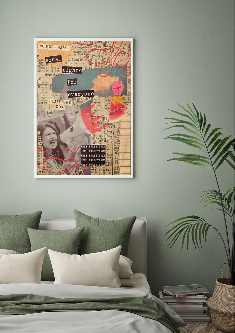 Gaza Print Palestine Poster | Gaza Poster | Palestine Art | Digital | Wall Art ...