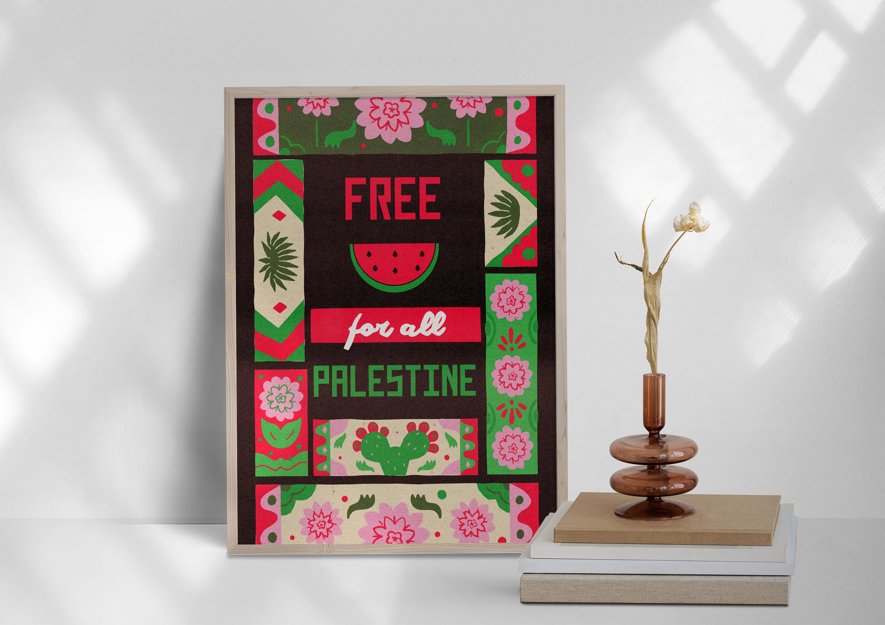 Gaza Print Palestine Poster | Gaza Poster | Palestine Art | Digital Art | Wall Art ...