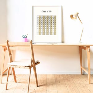Count to 100 Digital Print