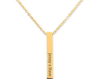 Collar con nombre de barra personalizado