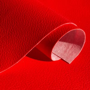 Faux leather, Red faux leather, Faux leather sheet, Faux leather glitter, Glitter faux leather, Red vegan leather, PVC Faux leather vinyl