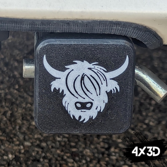 Hitch Cover Fits For 2-Inch Hitch,Black Horse With Glowing Blue Mane Galloping Moonlightrubber Trailer Hitch Cover Tube Plug Insert Car Exterior Accessories R