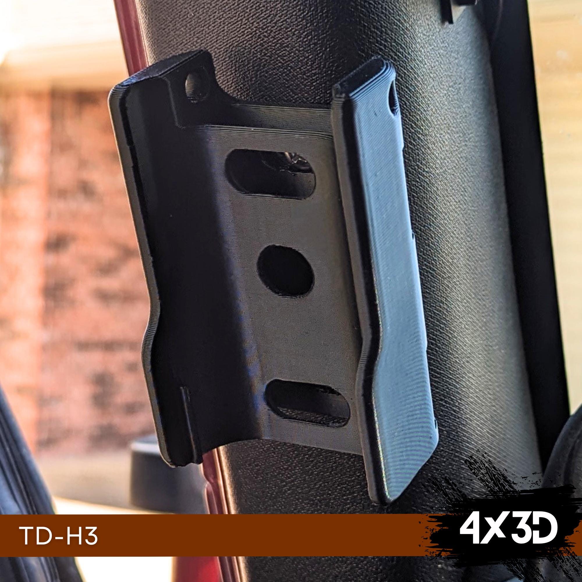 Tidradio TD-H3 Radio Mount: Vehicle/off-road Radio Holder, UV