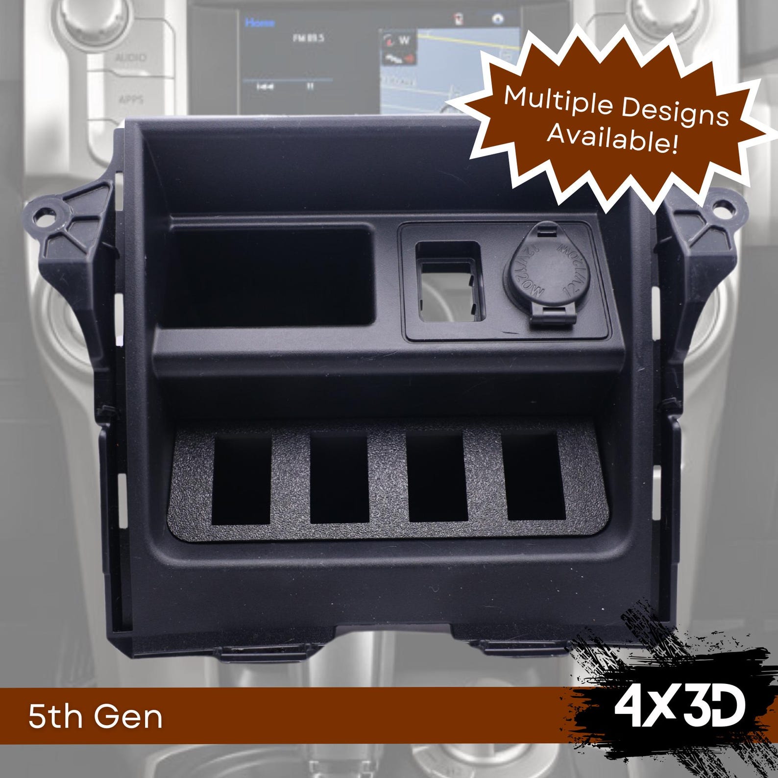 Switch Panel Insert for Toyota 4runner 5th Gen (2010-2024) | Nilight ...