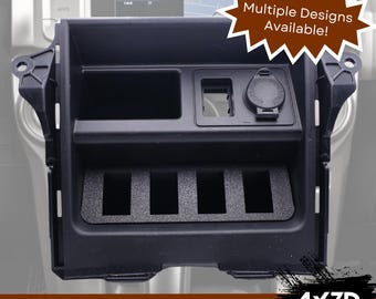 Dash Cubby Einsatz für BMW 4Runner 5th Gen 2010-2024: Switch Panel, AMPS Mount, Blank DIY