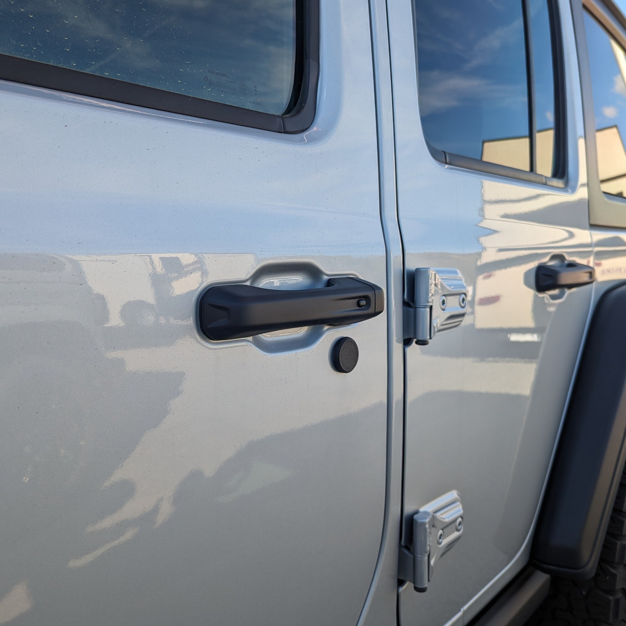 Jeep Wrangler Keyhole Covers for JK, JL & JT Models Manual Keyhole Cover Protective Keyhole