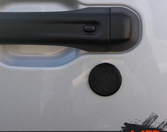 Keyhole Covers for Jeep JK JL JT: Manual Lock Protection