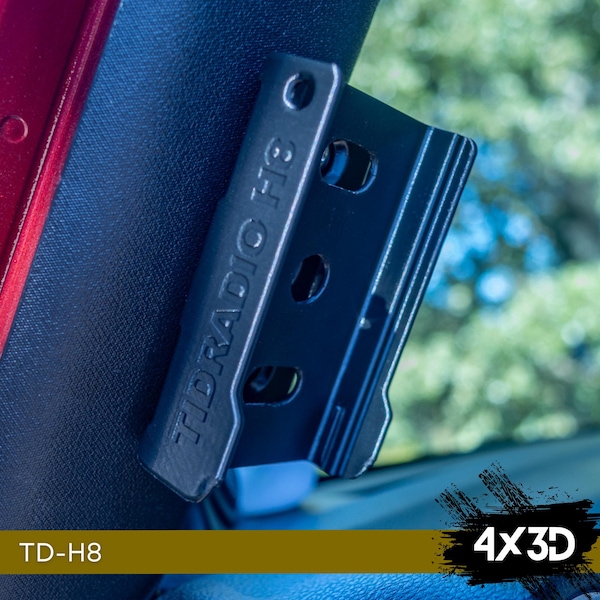 TidRadio TD-H8 Radio Mount: Vehicle/Off-Road Radio Holder, UV Resistant ABS