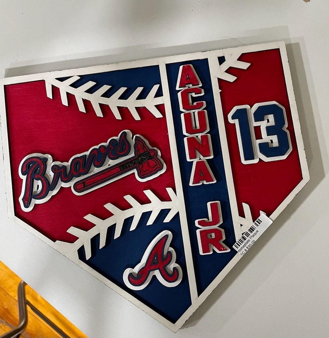 Custom Homeplate Plaque