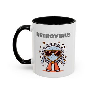 Virology Coffee Mug, Scientist Coffee Mug, Biology Gift, Science Gift, Virologist Mug, Virologist Gift, Science Funny Mug